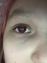 Lentes de contacto Sharingan para Cosplay, Lentes rojas de colores para ojos, Uchiha Sasuke, Hatake, Kakashi