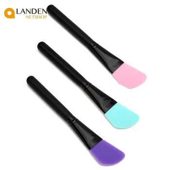 

Fashion Female 1 piece Facial silicone face mask brush mud mask blending brush tool