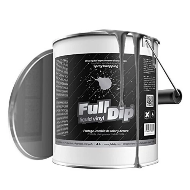 FULLDIP VINYLE LIQUIDE 4 LITRES FULL DIP BLEU METALLISE