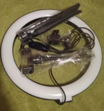 Lamp Ring-Light Table-Tripod Selfie Youtube Photo Led Adjustable Bluetooth Live 26CM