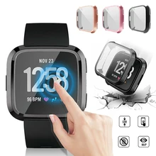 Защитное стекло на часы Фитбит Верса