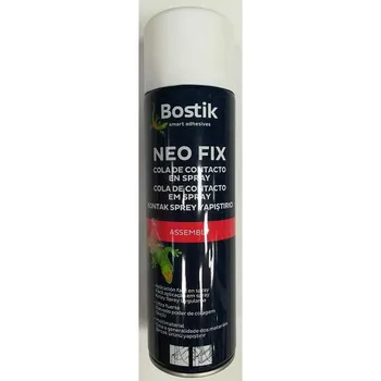 

SPRAY GLUE 500 ML, ADHESIVE CONTACT RAPIDO BOSTIK