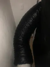 1.2m Low Noise Aluminum Fiber Glass Ducting Hose Silencer Insulated Pipe for Inline Ducted