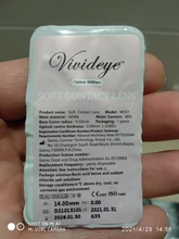 Lentillas de colores para Anime, maquillaje de belleza para ojos, nórdico, Color azul mitológico, 1 par (2 uds.)