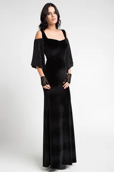 

Laranor Women Black Tulle Gloves 16L5108