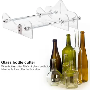 

Professional Wine Beer Glass Bottle Cutter Tool Safety for DIY Cut Tools Machine Practical Operation Simple Conveninently