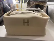 Makeup Pouch Toiletry-Bag Canvas Travel Women Waterproof Fashion New Simple