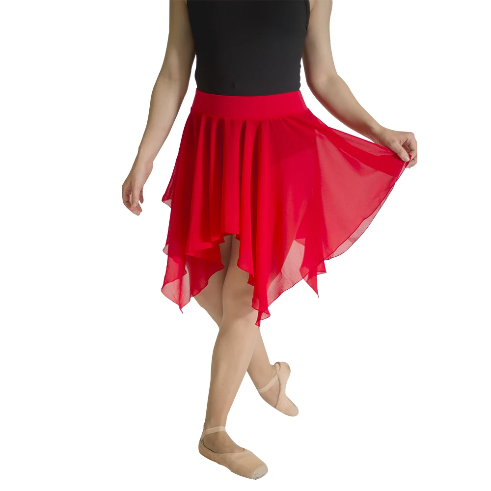 (skirts Only) Fire Skirts Cottonlycra Waistband Chiffon Medium Skirts