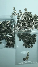 (29958)200 Uds 6*6*5MM Chapado en bronce antiguo de aleación de Zinc redondos o curva cepillado discos espaciador los malos resultados de la joyería de accesorios