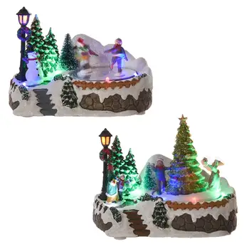 

CHRISTMAS SCENE OUTDOOR LED 3XAA 12.5X17.5X14CM