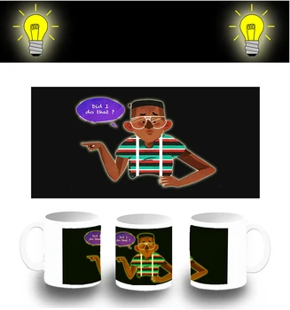 

CUP PHOTOLUMINESCENT WAS ME Glitter mug