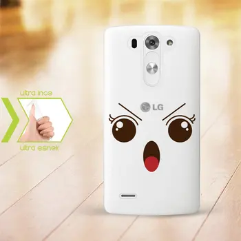 

Personalized LG G3 Slim Clear Silicone Phone Cover (Face Temalı-5)