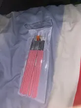 15 Uds profesional Gel de cepillos de uñas 15 tamaños manicura cepillo de acrílico plumas mango de madera que salpican pincel de pintura para dibujo conjunto # TPD-06 #