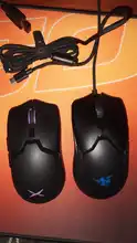 Delux-ratón inalámbrico M800 RGB para juegos por Cable, Mouse ligero y ergonómico con Cable de cuerda suave, 2,4 Ghz, modo Dual, 16000 DPI, 1000Hz