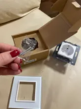 Power-Socket Glass-Panel Livolo Eu Wall Standard White 16A Crystal AC No 110--250v No-Logo