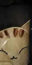 Zapatillas de casa para mujer Unisex, pantuflas suaves sin cordones con dibujos de gatos, zapatos de interior cálidos de piel esponjosa