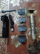 Cortadora de pelo eléctrica para hombre, afeitadora profesional de pelo Dragon Barber, sin cable, USB, 0mm