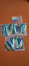 Wobbler Silicone Bait Spinnerbait-Accessories Streamer Soft-Lure Shad Sea Worm 50pcs/Lot
