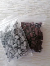 ERUIKA-Kit de accesorios para manicura, kit de bandas de pulido de uñas 100 unds/pack, brocas eléctricas, accesorios, lijado recargable, herramientas de arte de uñas