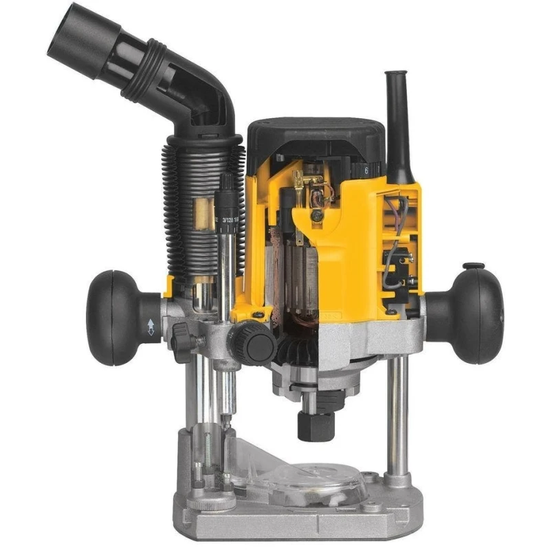 Фрезер электрический DeWalt DW621 (Мощность 1100Вт, регулировка скорости, глубина хода 55мм)