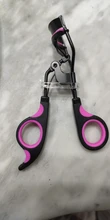 1PC negro-púrpura esmerilado con Clip para pestañas Curl ojo cosméticos maquillaje belleza falso rizador de pestañas Curling pinzas las herramientas
