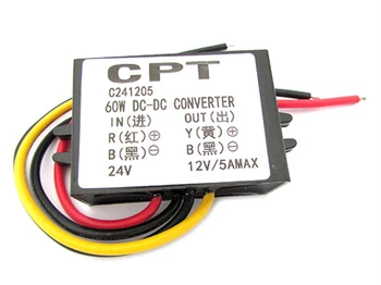 

Power supply Step Down converter DC-DC 5A Slim DC 17-35V to DC 12V CPT