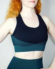 Conjunto de encaje perfecto para mujer, camiseta de manga larga, Sujetador deportivo, mallas elásticas para correr, pantalones de Yoga de entrenamiento de cintura alta