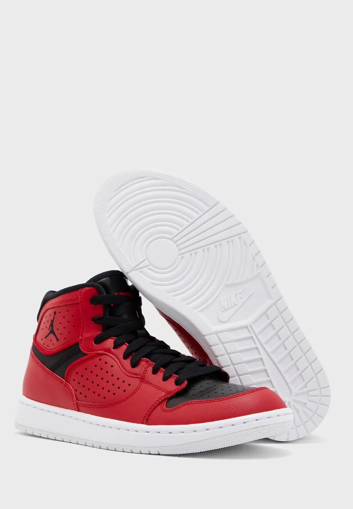 JORDAN ACCESS AR3762 601,NIKE, DEPORTIVA BALONCESTO, INSPIRADAS AIR JORDAN  1,MEDIA BOTA, LOGO EL TOBILLO, ROJO/NEGRO - AliExpress Deportes y  entretenimiento