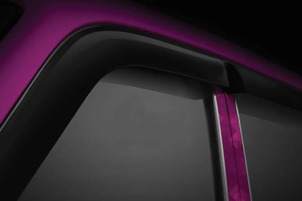 Online Window deflector for HAVAL F7 2019~ rain deflector dirt protection car styling decoration accessories molding