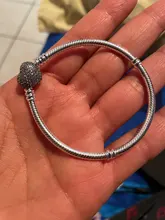 Pulseras clásicas de Plata de Ley 925 para mujer, abalorios de 3mm, joyería artesanal, regalo, gran oferta, 9 estilos