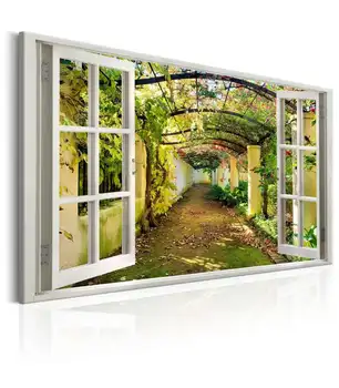 

Picture-Window: View on Pergola