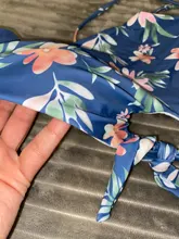 Miyouj-Bikini negro con cuello Halter para mujer, conjunto de Bikini con encaje de onda, bañador elegante para mujer, traje de baño