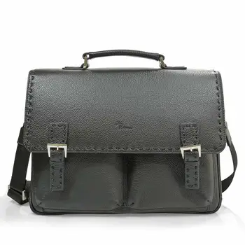 

Briefcase male pellecon genuine leather