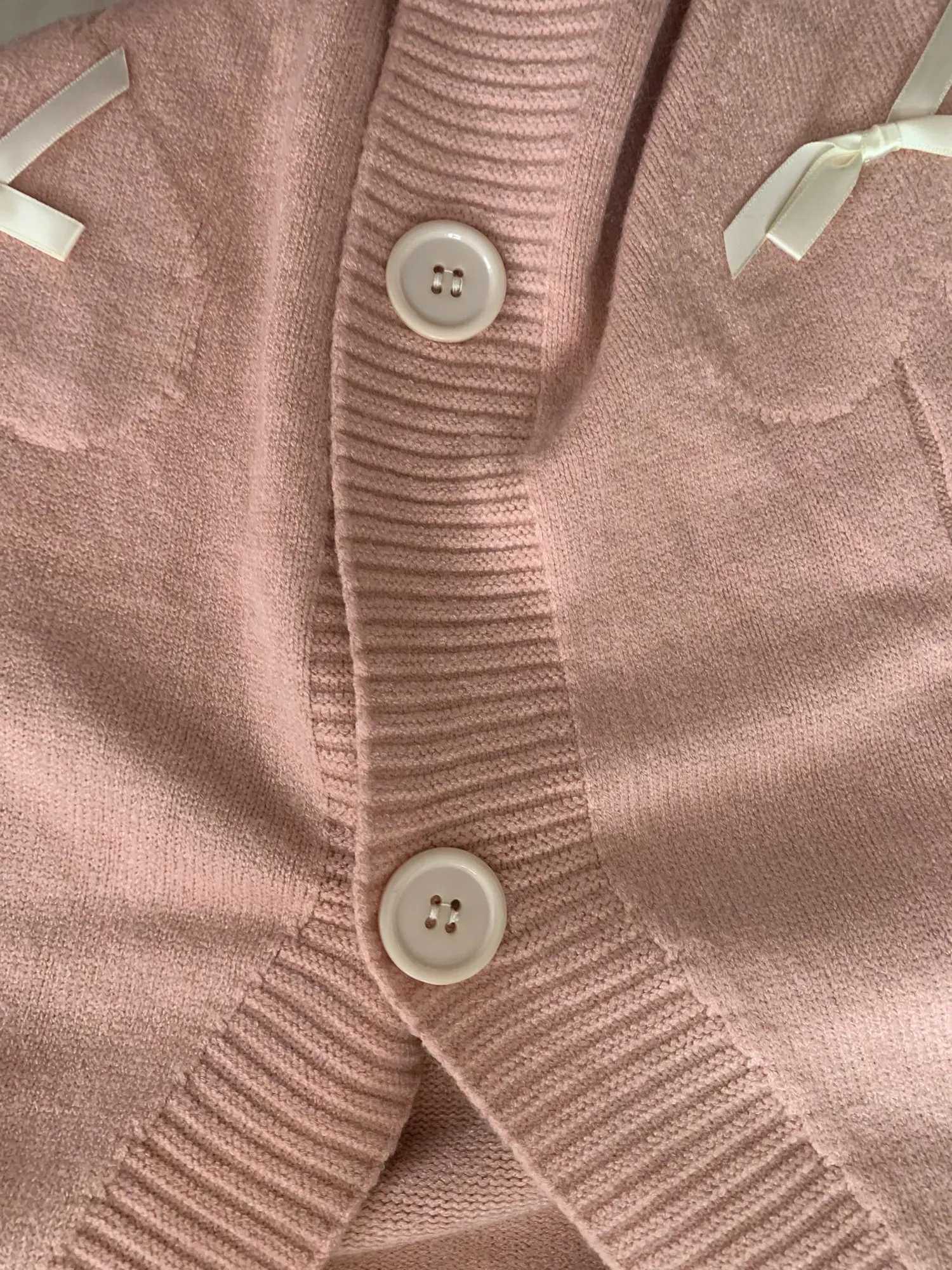 Kawaii Crop Cardigans with Cute Bows and Heart photo review