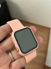 360 cristal completo para iwatch 6 5 4 SE parachoques funda protectora de pantalla para Apple reloj 44mm 40mm 42mm 38mm accesorios para iwatch