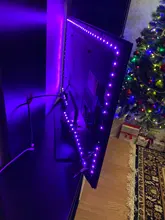 Led-Strip Waterproof-Lights Room-Decor Smd 5050 Colorful Tv Backlight Smart-App Flexible