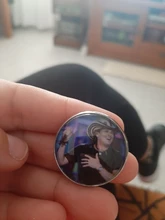 Broche personalizado con foto para mamá, papá, bebé, niños, abuelo, padres, diseño personalizado, regalo de foto para Familia, alfileres de cuello de aniversario