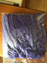 Gorro estéril desechable, cubierta de tela no tejida desechable con microcuchillas para maquillaje permanente, gorras de malla estériles para cejas, tatuajes, catering, 100 uds.