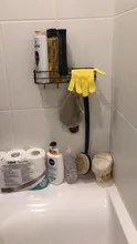 Suction-Basket-Organizer Storage-Rack Iron Punch-Free-Shelf Bathroom Kitchen Metal Home-Corner