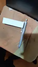 Bolígrafo calibrador de plástico multifunción de 0,5mm, bolígrafo de Calibre Vernier, escarificador, instrumento de escritura, papelería, 1 ud.