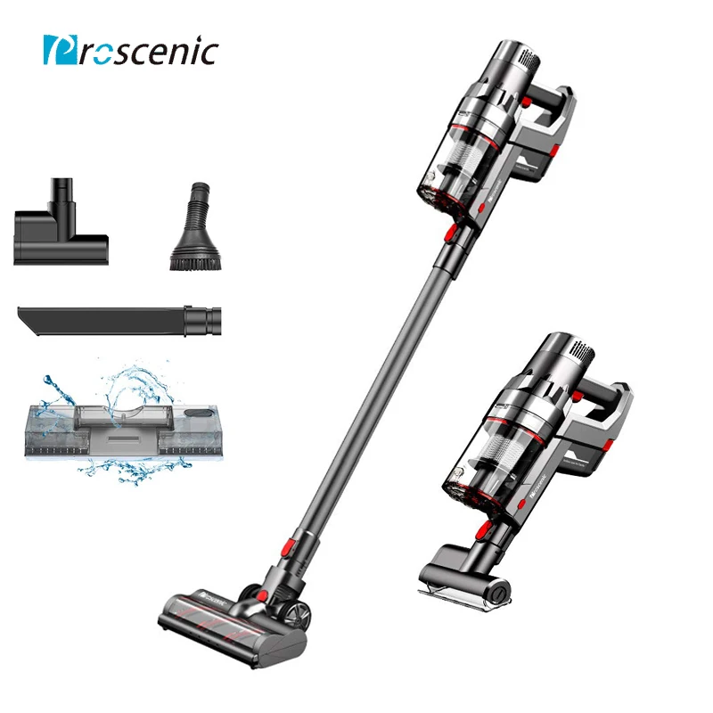 US $263.20 Proscenic P11 Handheld Wireless Auto Vacuum Cleaner Portable Rechargeable Home Handheld Mop Vacuum 3 Adjustable Suction Modes
