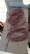 100 Meters 33 Ohm/m 3 mm Upgrade Silicone rubber Jacket Carbon Fiber Heating wire warm
