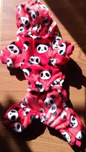 Soft Dog Pajams Fleece Dog Clothing For Dogs Jumpsuits Coat Warm Pet Dog Clothes For
