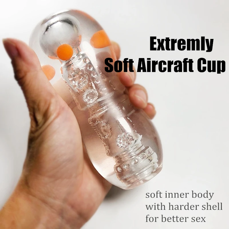 Мужская мастурбация прозрачная чашка самолета мягкая выносливость упражнения
