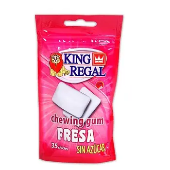 

Gum Strawberry flavor 35 units SUGAR King Regal