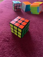 QiYi navegar W 3x3x3 magia de velocidad cubo negro profesional de 3x3 cubo Puzzle educativos juguetes para niños de regalo 3x3