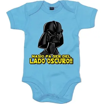 

Baby bodysuit parody Darth Vader born to be of the dark side