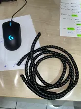 Organizador de cables en espiral de 1M y 10mm, funda de Cable ignífuga, fundas de Cable de colores, tubo de bobinado