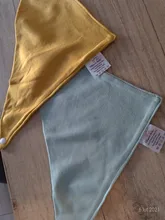 Babero de algodón suave para bebé, Baberos de bebé, bufanda triangular linda, cómoda, Baberos toalla para la Saliva Unisex para recién nacido