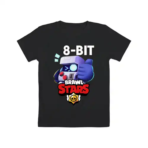 T Shirt Per Bambini Cotton Brawl Stars 8 Bit T Shirts Aliexpress - maglietta di brawl stars inmagini